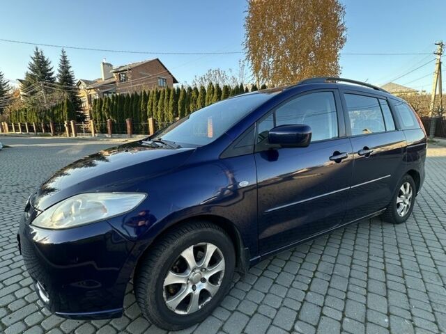 Синій Мазда 5, об'ємом двигуна 2 л та пробігом 220 тис. км за 3600 $, фото 1 на Automoto.ua