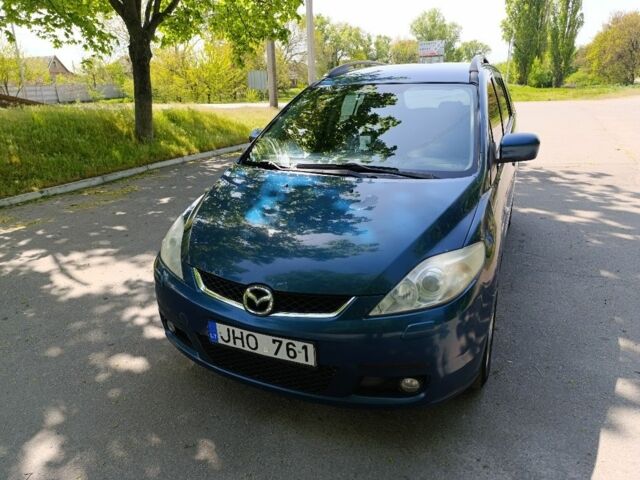 Синій Мазда 5, об'ємом двигуна 2 л та пробігом 355 тис. км за 3300 $, фото 1 на Automoto.ua