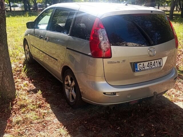 Синий Мазда 5, объемом двигателя 2 л и пробегом 480 тыс. км за 2200 $, фото 1 на Automoto.ua