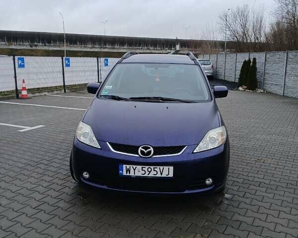Синий Мазда 5, объемом двигателя 1.8 л и пробегом 300 тыс. км за 2500 $, фото 1 на Automoto.ua