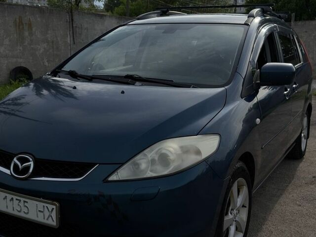 Синій Мазда 5, об'ємом двигуна 2 л та пробігом 470 тис. км за 4500 $, фото 1 на Automoto.ua