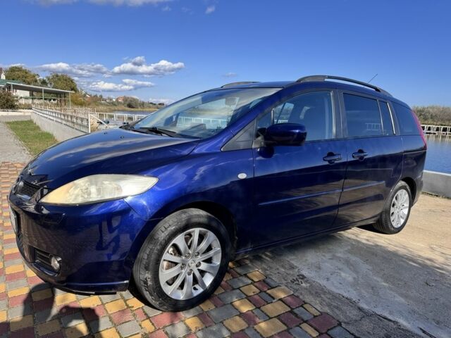 Синий Мазда 5, объемом двигателя 2 л и пробегом 250 тыс. км за 2800 $, фото 1 на Automoto.ua