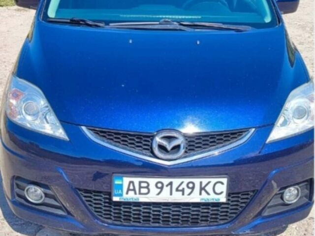 Синий Мазда 5, объемом двигателя 1.8 л и пробегом 225 тыс. км за 5450 $, фото 1 на Automoto.ua