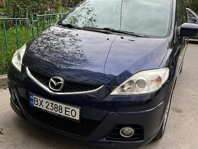 Синій Мазда 5, об'ємом двигуна 2 л та пробігом 248 тис. км за 6800 $, фото 1 на Automoto.ua