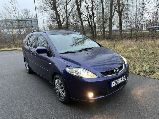 Синий Мазда 5, объемом двигателя 2 л и пробегом 320 тыс. км за 2350 $, фото 1 на Automoto.ua