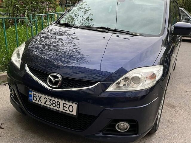 Синій Мазда 5, об'ємом двигуна 2 л та пробігом 248 тис. км за 6800 $, фото 1 на Automoto.ua