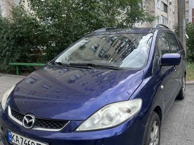 Синий Мазда 5, объемом двигателя 1.8 л и пробегом 333 тыс. км за 3515 $, фото 1 на Automoto.ua