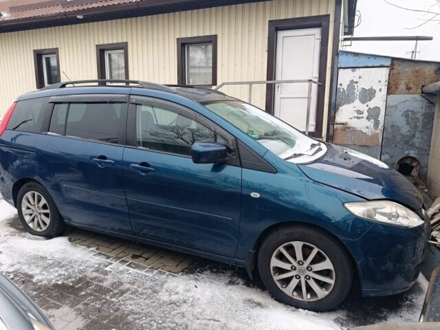 Синий Мазда 5, объемом двигателя 2 л и пробегом 180 тыс. км за 1600 $, фото 1 на Automoto.ua