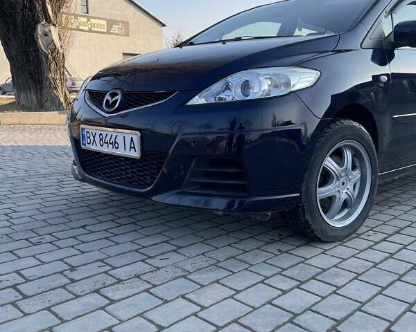 Синий Мазда 5, объемом двигателя 2 л и пробегом 287 тыс. км за 5500 $, фото 1 на Automoto.ua