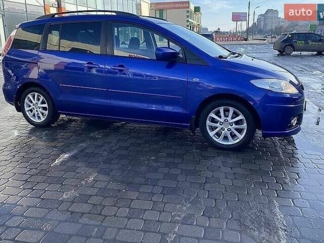 Синій Мазда 5, об'ємом двигуна 2 л та пробігом 270 тис. км за 6100 $, фото 1 на Automoto.ua