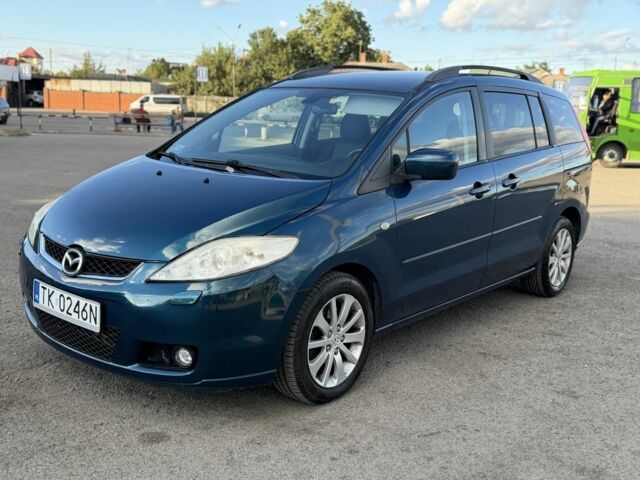 Синий Мазда 5, объемом двигателя 2 л и пробегом 299 тыс. км за 3305 $, фото 1 на Automoto.ua