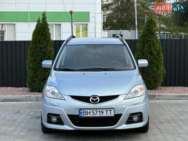 Синий Мазда 5, объемом двигателя 2 л и пробегом 217 тыс. км за 5950 $, фото 1 на Automoto.ua