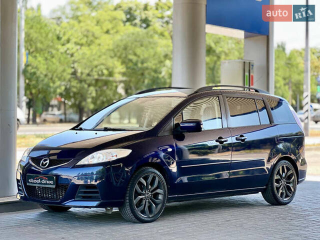 Синий Мазда 5, объемом двигателя 2 л и пробегом 336 тыс. км за 6999 $, фото 1 на Automoto.ua