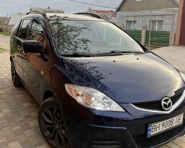 Синий Мазда 5, объемом двигателя 2 л и пробегом 362 тыс. км за 7000 $, фото 1 на Automoto.ua
