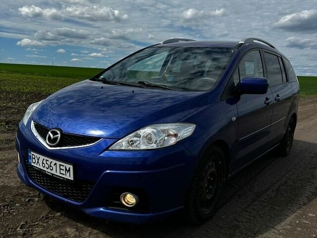 Синій Мазда 5, об'ємом двигуна 2 л та пробігом 251 тис. км за 6900 $, фото 1 на Automoto.ua