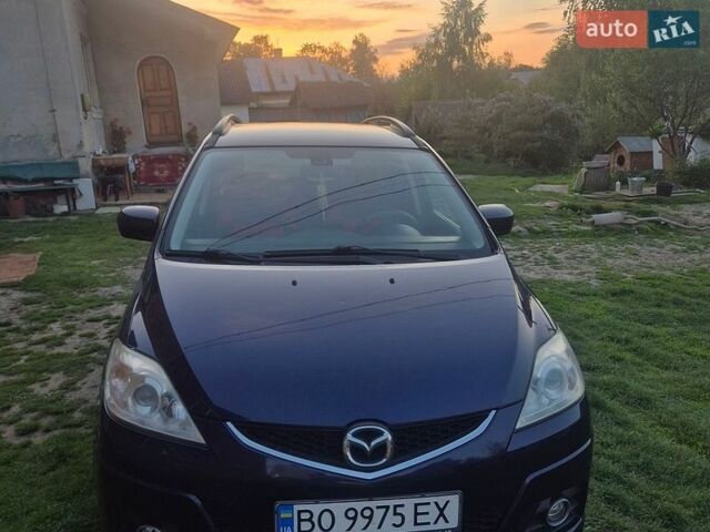 Синий Мазда 5, объемом двигателя 1.8 л и пробегом 211 тыс. км за 6300 $, фото 1 на Automoto.ua