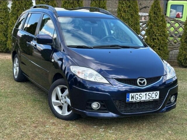 Синий Мазда 5, объемом двигателя 2 л и пробегом 260 тыс. км за 2688 $, фото 1 на Automoto.ua