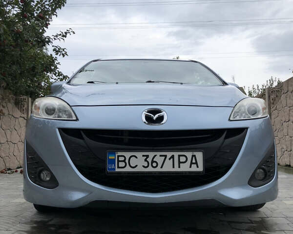 Синий Мазда 5, объемом двигателя 1.6 л и пробегом 210 тыс. км за 7850 $, фото 1 на Automoto.ua
