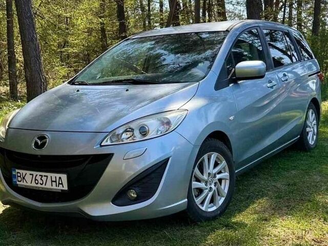 Синий Мазда 5, объемом двигателя 1.56 л и пробегом 216 тыс. км за 7200 $, фото 1 на Automoto.ua