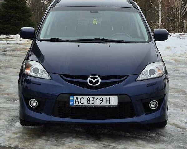 Синий Мазда 5, объемом двигателя 2 л и пробегом 300 тыс. км за 6500 $, фото 1 на Automoto.ua