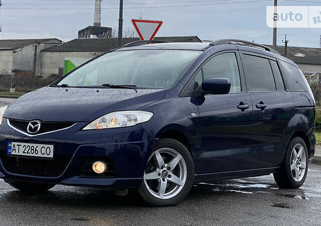 Синій Мазда 5, об'ємом двигуна 2 л та пробігом 200 тис. км за 6400 $, фото 1 на Automoto.ua