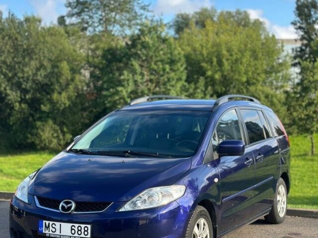 Синій Мазда 5, об'ємом двигуна 2 л та пробігом 200 тис. км за 2700 $, фото 1 на Automoto.ua