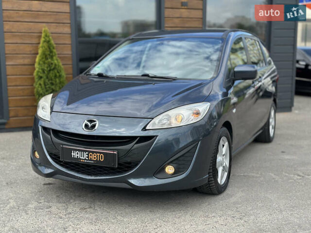 Синий Мазда 5, объемом двигателя 2 л и пробегом 190 тыс. км за 8200 $, фото 1 на Automoto.ua