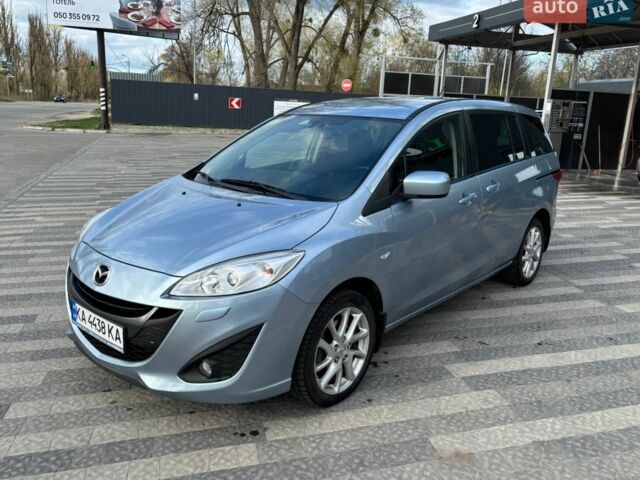 Синій Мазда 5, об'ємом двигуна 2 л та пробігом 216 тис. км за 8899 $, фото 1 на Automoto.ua
