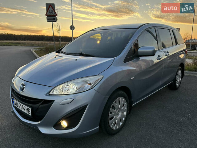 Синий Мазда 5, объемом двигателя 2 л и пробегом 140 тыс. км за 7999 $, фото 1 на Automoto.ua