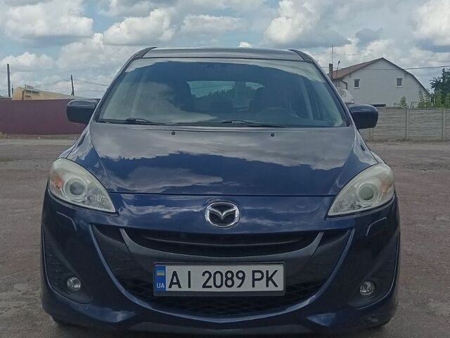 Синий Мазда 5, объемом двигателя 1.56 л и пробегом 250 тыс. км за 7300 $, фото 1 на Automoto.ua