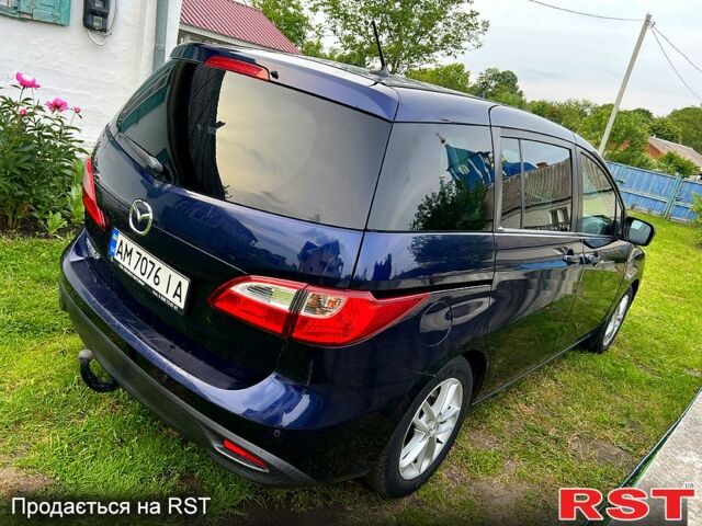 Синий Мазда 5, объемом двигателя 1.6 л и пробегом 240 тыс. км за 8500 $, фото 1 на Automoto.ua