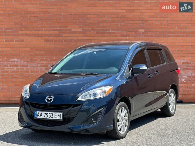 Синий Мазда 5, объемом двигателя 2.5 л и пробегом 272 тыс. км за 7900 $, фото 1 на Automoto.ua