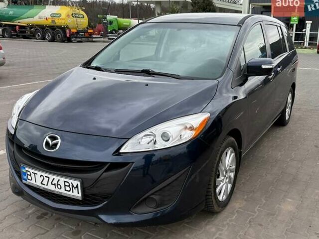 Синий Мазда 5, объемом двигателя 2.5 л и пробегом 81 тыс. км за 10000 $, фото 1 на Automoto.ua