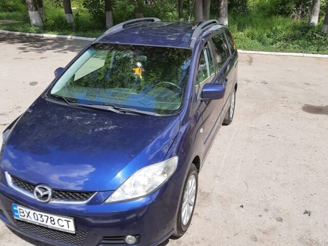 Синий Мазда 5, объемом двигателя 1.8 л и пробегом 330 тыс. км за 5100 $, фото 1 на Automoto.ua
