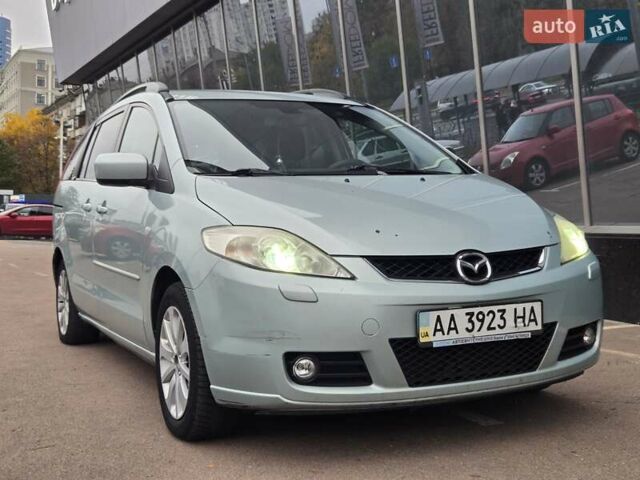 Зеленый Мазда 5, объемом двигателя 2 л и пробегом 251 тыс. км за 4800 $, фото 1 на Automoto.ua
