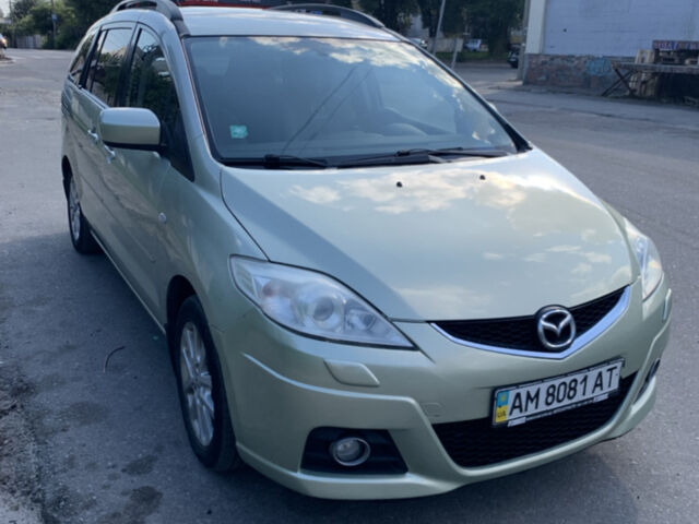 Зелений Мазда 5, об'ємом двигуна 2 л та пробігом 295 тис. км за 4999 $, фото 1 на Automoto.ua
