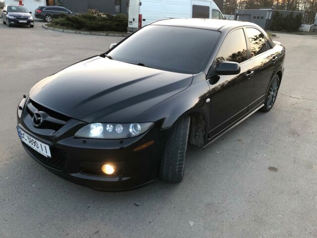 Чорний Мазда 6 МПС, об'ємом двигуна 2.3 л та пробігом 170 тис. км за 8100 $, фото 1 на Automoto.ua