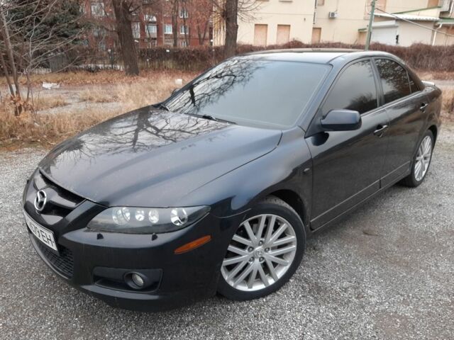Чорний Мазда 6 МПС, об'ємом двигуна 2.3 л та пробігом 163 тис. км за 6000 $, фото 1 на Automoto.ua