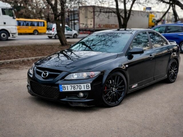 Чорний Мазда 6 МПС, об'ємом двигуна 2.3 л та пробігом 198 тис. км за 4950 $, фото 1 на Automoto.ua