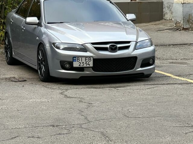 Серый Мазда 6 МПС, объемом двигателя 2.3 л и пробегом 200 тыс. км за 6900 $, фото 1 на Automoto.ua