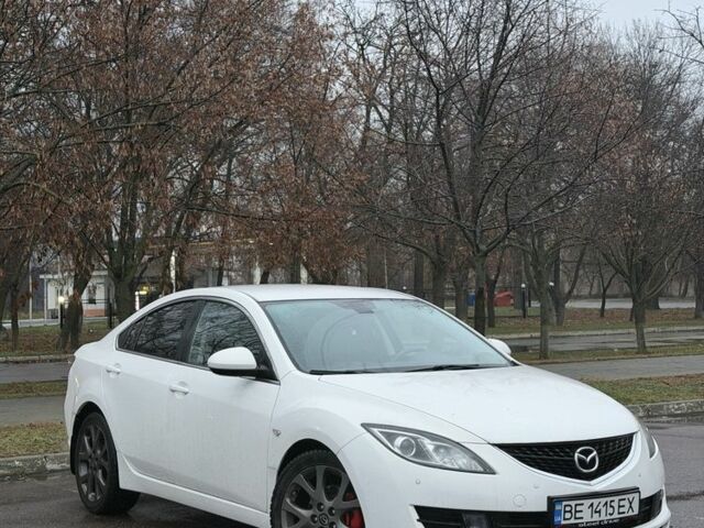Белый Мазда 6, объемом двигателя 2.5 л и пробегом 236 тыс. км за 7390 $, фото 1 на Automoto.ua