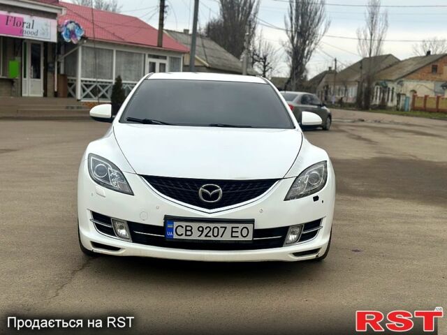 Белый Мазда 6, объемом двигателя 2.5 л и пробегом 270 тыс. км за 7500 $, фото 1 на Automoto.ua