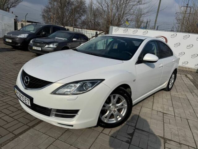 Белый Мазда 6, объемом двигателя 1.8 л и пробегом 167 тыс. км за 6700 $, фото 1 на Automoto.ua