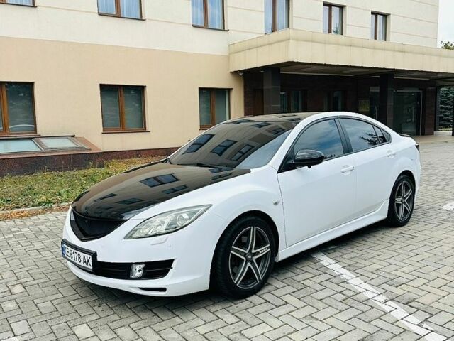 Белый Мазда 6, объемом двигателя 2 л и пробегом 280 тыс. км за 6500 $, фото 1 на Automoto.ua
