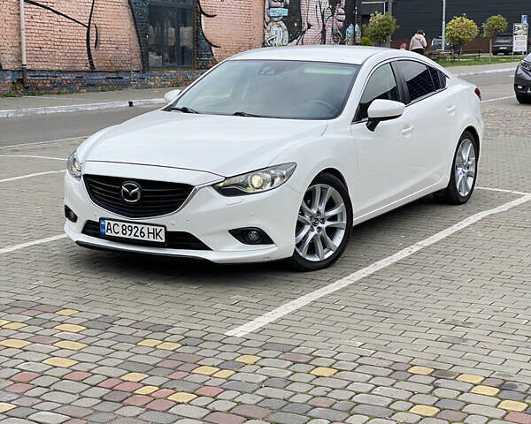 Белый Мазда 6, объемом двигателя 2.19 л и пробегом 214 тыс. км за 11600 $, фото 1 на Automoto.ua