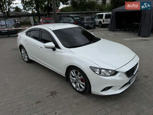 Білий Мазда 6, об'ємом двигуна 2 л та пробігом 220 тис. км за 9300 $, фото 1 на Automoto.ua