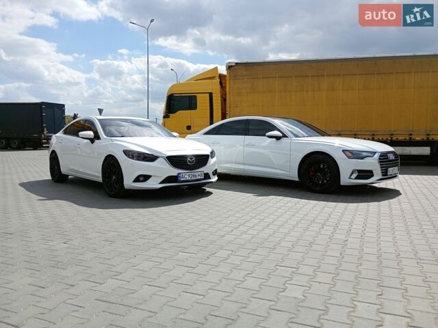 Белый Мазда 6, объемом двигателя 2.49 л и пробегом 250 тыс. км за 12999 $, фото 1 на Automoto.ua