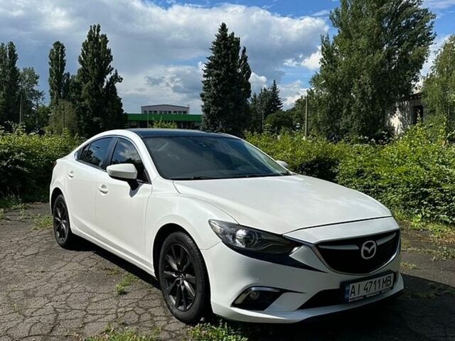 Белый Мазда 6, объемом двигателя 2.49 л и пробегом 177 тыс. км за 10600 $, фото 1 на Automoto.ua