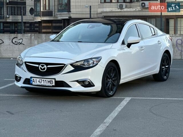 Белый Мазда 6, объемом двигателя 2.49 л и пробегом 175 тыс. км за 10700 $, фото 1 на Automoto.ua