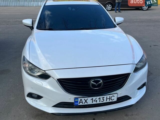 Белый Мазда 6, объемом двигателя 2.49 л и пробегом 108 тыс. км за 12000 $, фото 1 на Automoto.ua